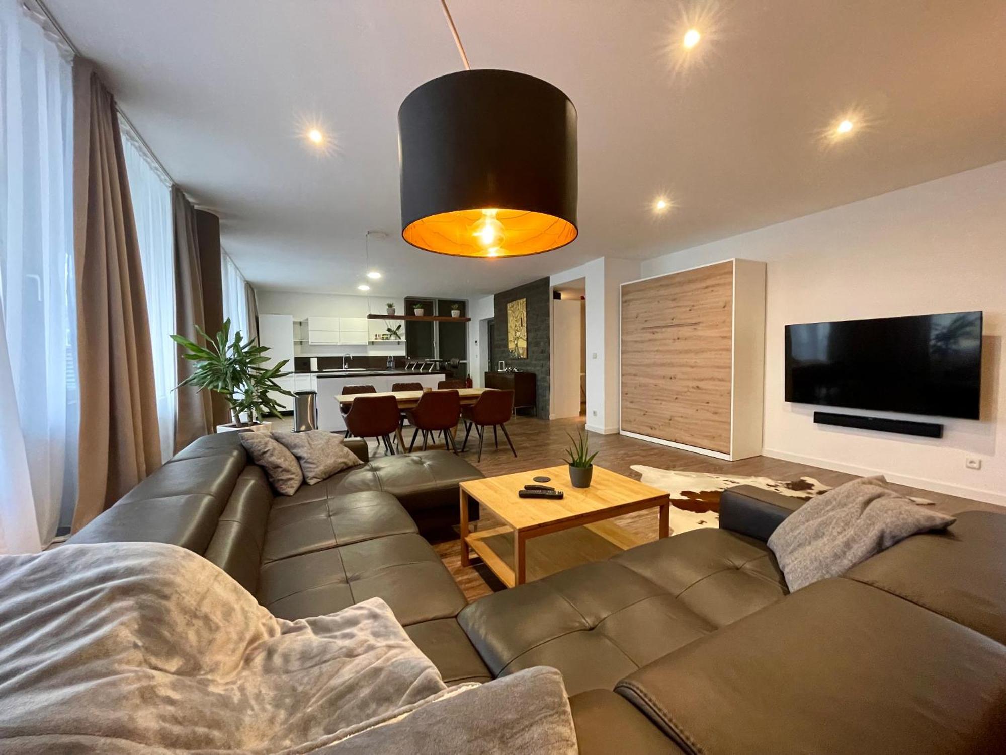 Apartment Leipzig Waldstrassenviertel Loft Terrasse, Redbull Arena Eksteriør billede